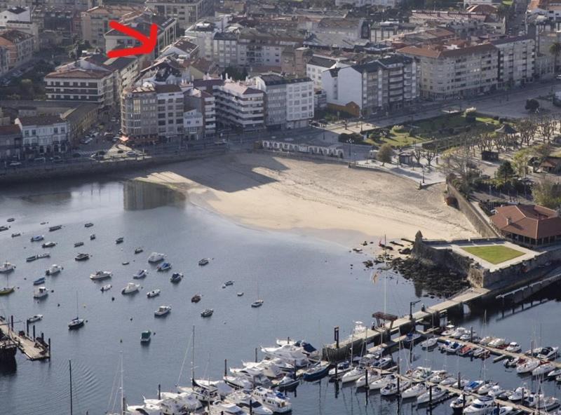 Apartamento Baiona Centro Al Lado Parador Y Playa Dış mekan fotoğraf